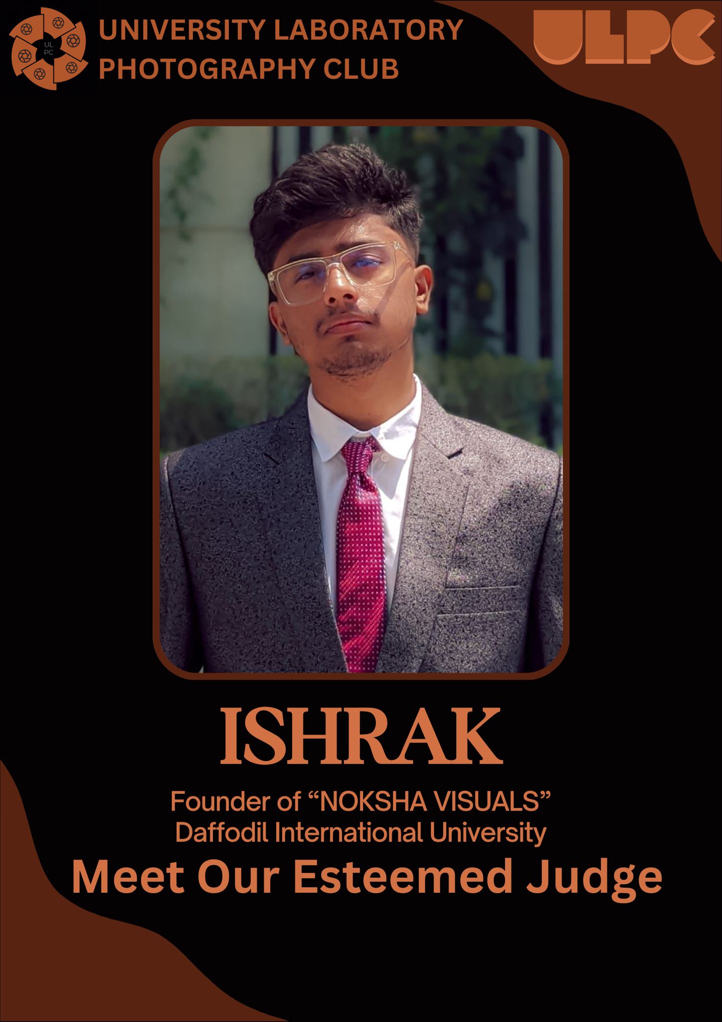 Ishrak, Judge of Snapfest 2024